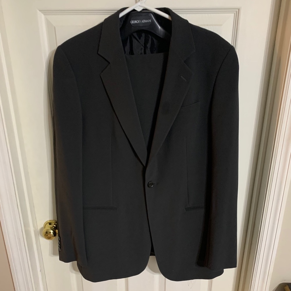 Giorgio Armani Black Label 42R suit